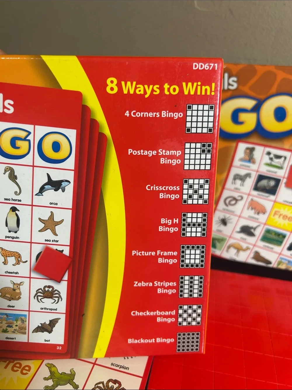 Lakeshore Learning Animals Bingo Game